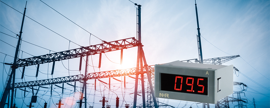 虹潤新品，燃情上市：NHR-D300電壓/電流表，大屏顯示  一目了然